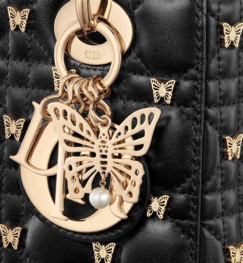 miss dior butterfly bag|Dior lambskin bag price.